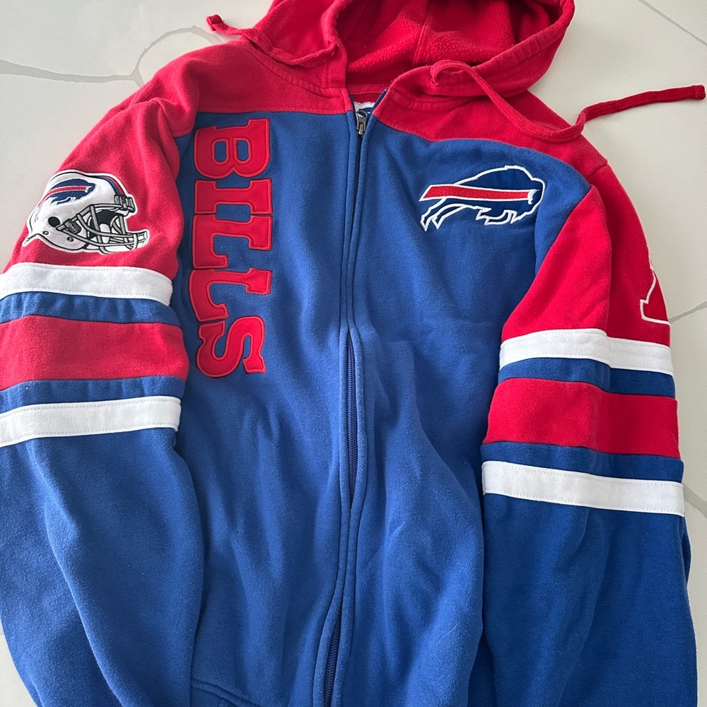 Starter Red and Blue Team Hoodie
